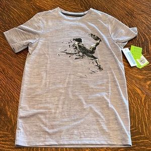 DSG grey dri fit T-shirt